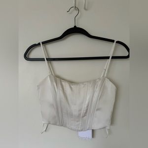 Bershka Satin Top